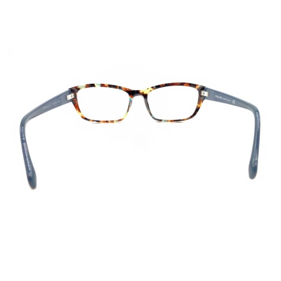 Prada VPR 18O NAG-1O1 Tortoise Brown Blue Green Eyeglasses Frames 54-18 135 - Picture 5 of 12